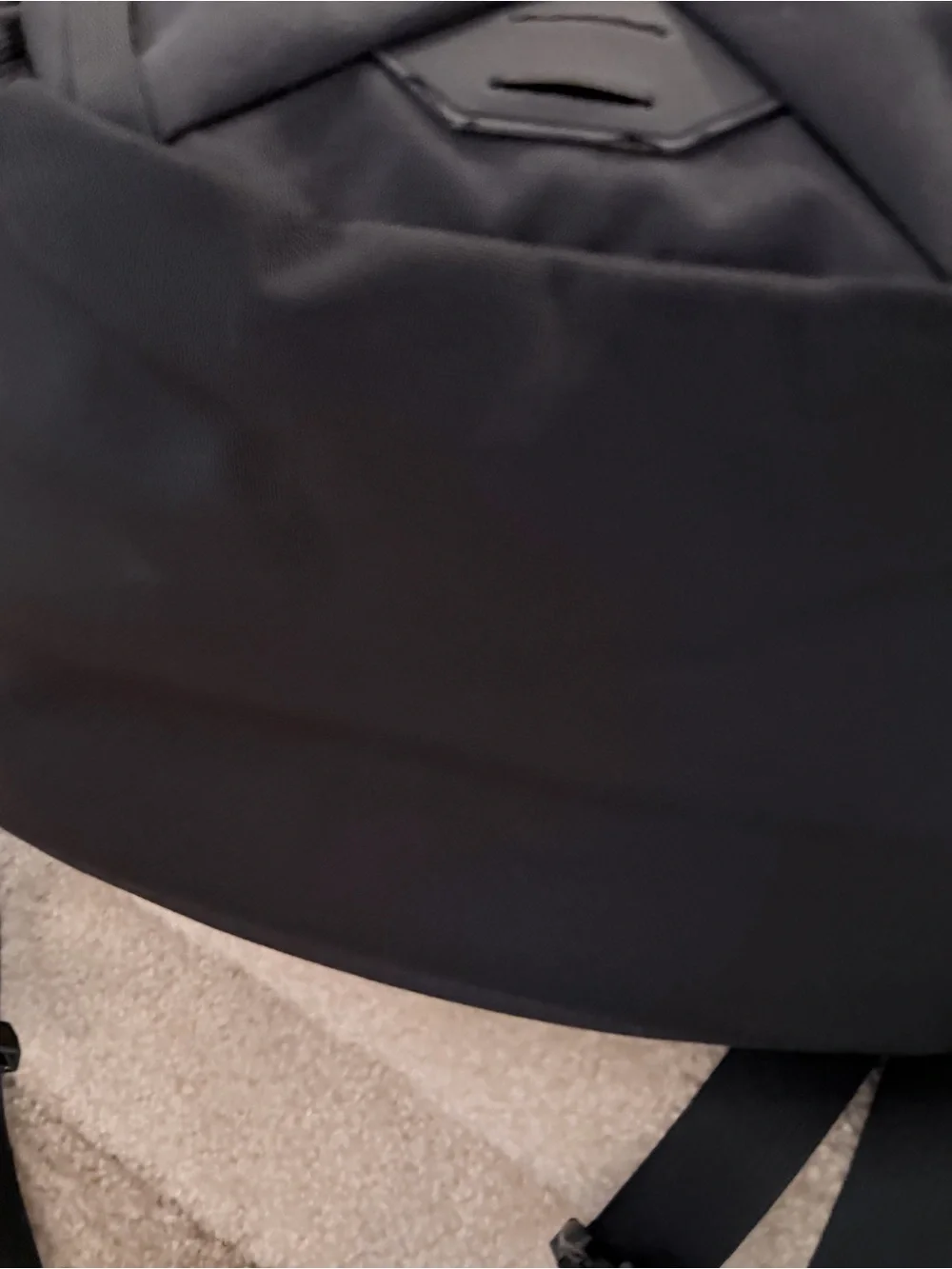 The North Face Black Men's Backpack travel laptop 20x11x7”